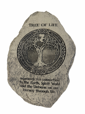 Celtic Tree of Life Decorative Stone Plaque